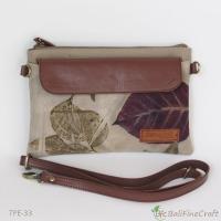 Pouch Bag Ecoprint Melati 33