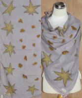 Kerudung Ecoprint Katun Tunjung 11