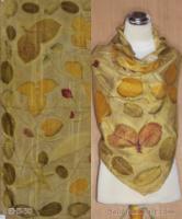 Kerudung Ecoprint Habutai Tegeran 30