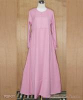 FAP Gamis Polos Dusty Pink 07