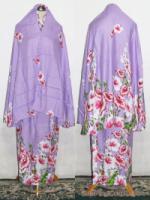 Mukena Anak Motif Bunga Anthurium 65