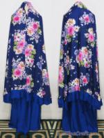 Mukena Super Motif Bunga Sakura 107