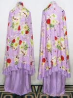 Mukena Super Motif Bunga Sakura 108
