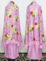 Mukena Super Motif Bunga Sakura 109