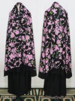 Mukena Super Motif Bunga Sakura 131