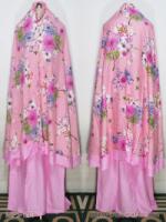 Mukena Super Motif Bunga Sakura 139