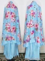 Mukena Super Motif Bunga Sakura 142