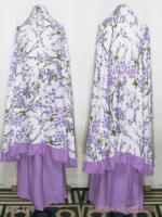 Mukena Super Motif Bunga Sakura 149