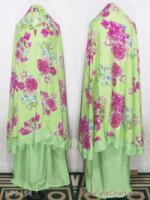 Mukena Super Motif Bunga Mawar 154