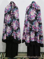 Mukena Super Motif Bunga Mawar 51