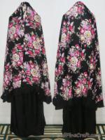 Mukena Super Motif Bunga Mawar 53