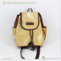 Lily Mini Backpack Ecoprint 66