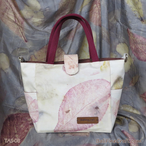 Tote Bag Mini Ecoprint 08